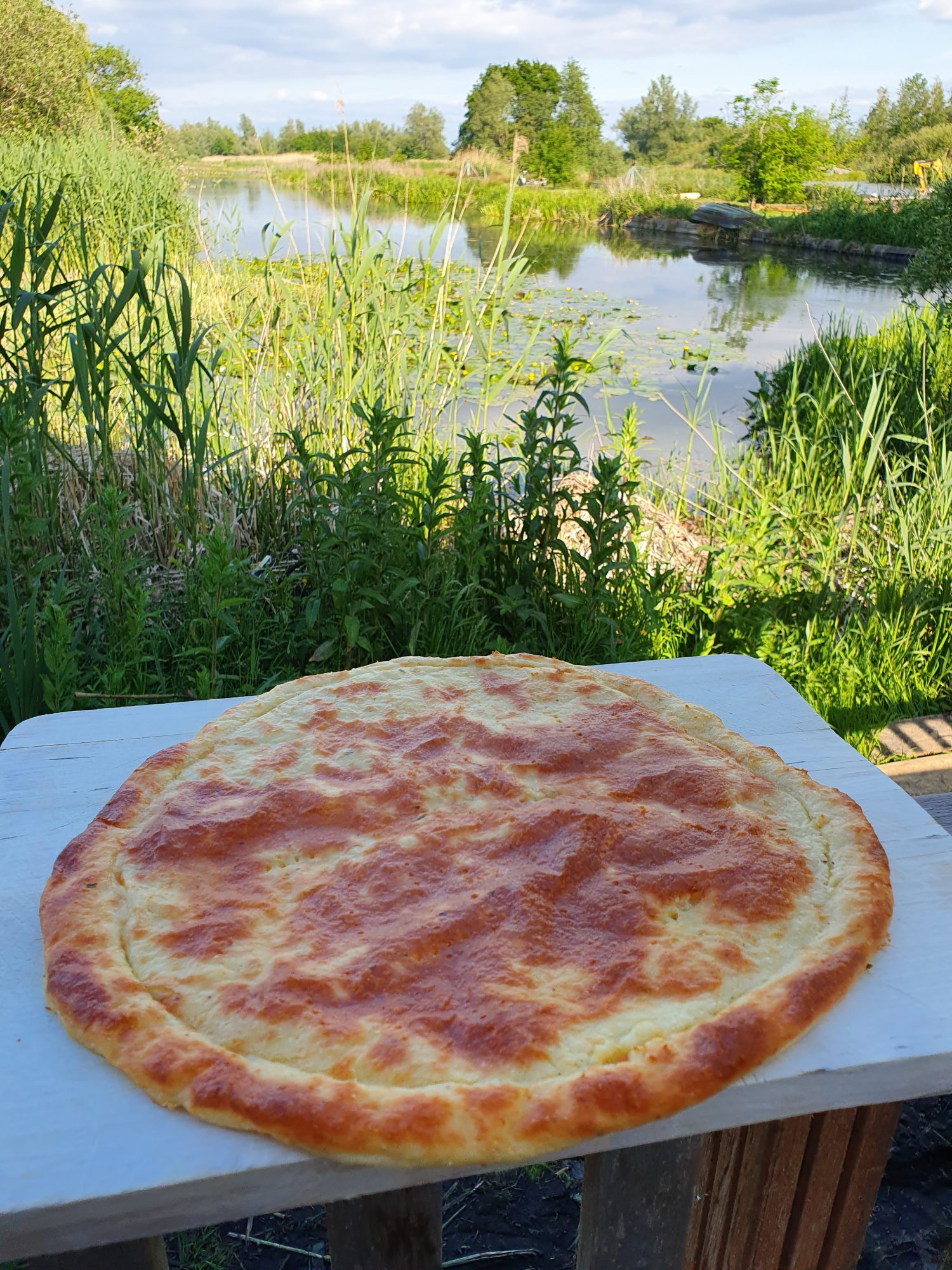 Keto Pizza | Triple Cheese