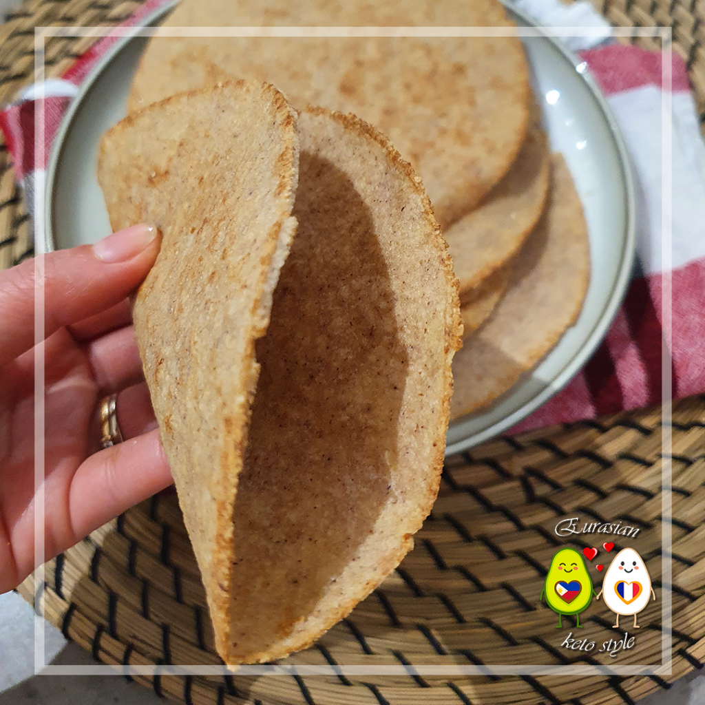 Keto Tortilla – Taco shell – Eurasian Keto Style